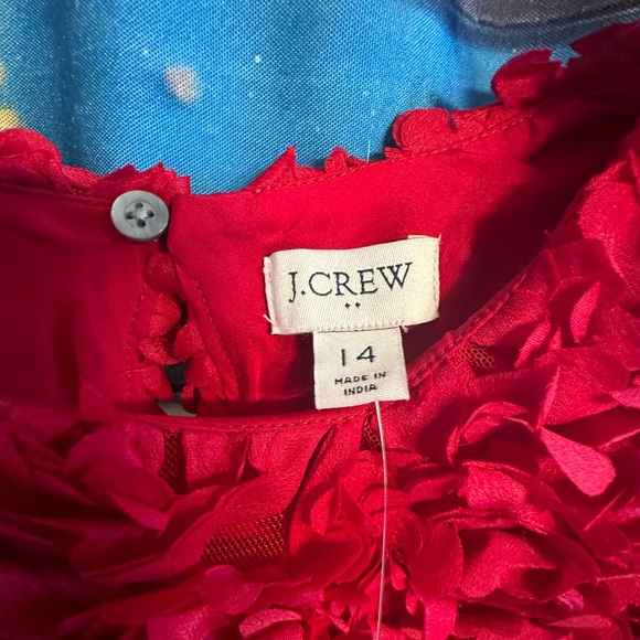 CLOSET CLOSING J Crew FACTORY Mini Rosette Dress NWT - Picture 6 of 9